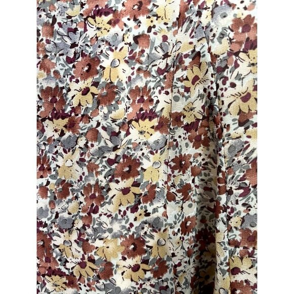 Storia Floral Mini Dress in Pink and Cream - Picture 6 of 13